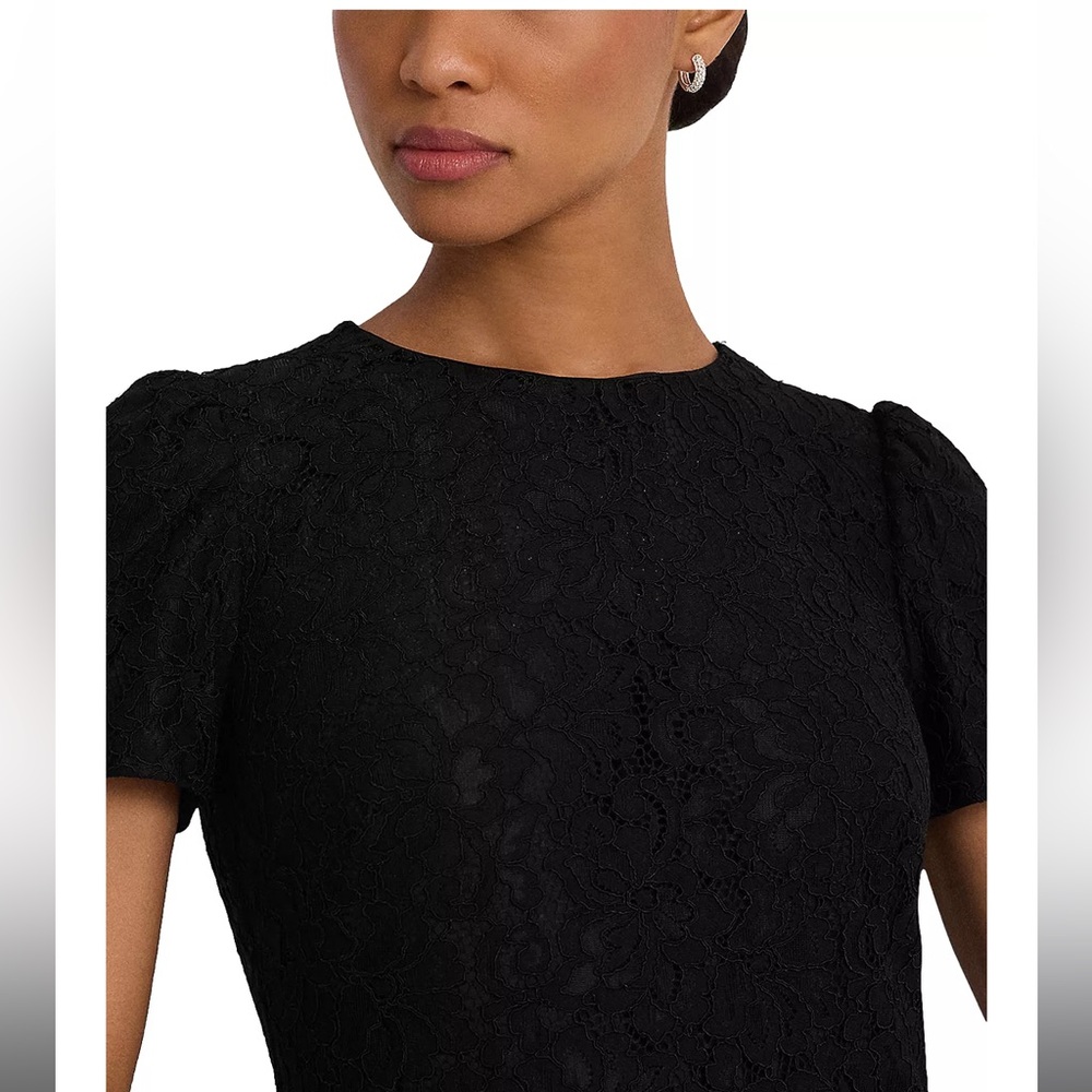 Lauren Ralph Lauren Corded Lace Cocktail Dress - Picture 2 of 9